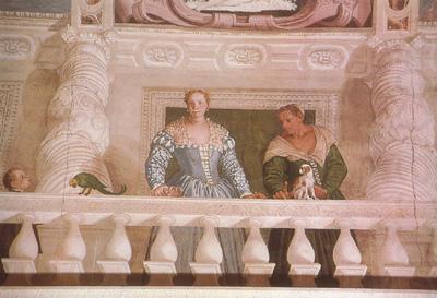 Giustiana Barbaro and her Nurse (mk08), Paolo  Veronese